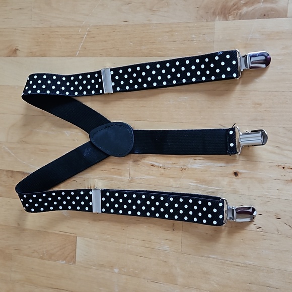 Brand New white dots Y shaped suspender for kids - Picture 1 of 2